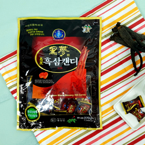 고려흑삼캔디 270g, Korean Black Ginseng candy  270g