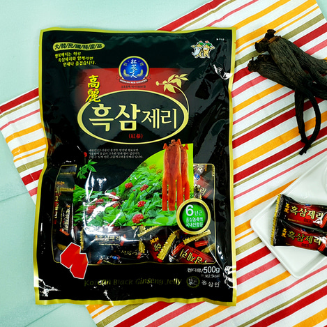 고려흑삼제리(젤리) 500g, Korean Black Ginseng jelly 500g